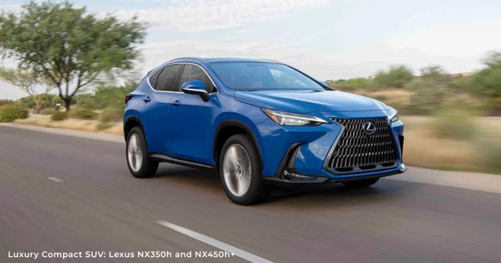 Lexus NX350h and NX450h+